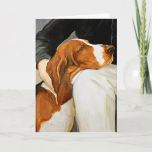Cartão de Saudação de Cão Cão Cão Cachorro Adoráve