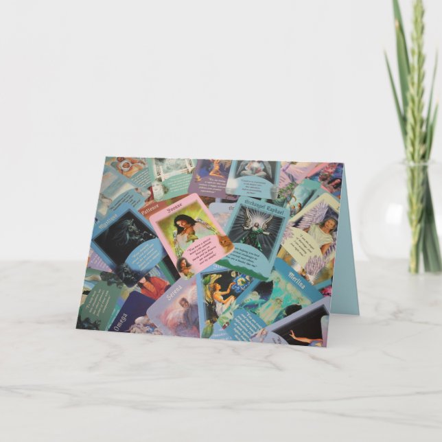 cartão de saudação de cartões de tarot (Frente)