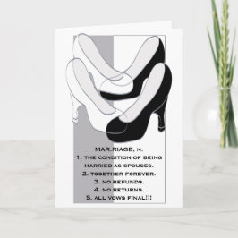 Cartão de Saudação de Casamento Casamento II Desig