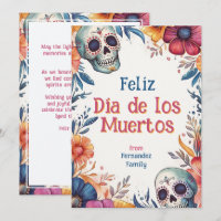 💀 Cartão de saudação de Celebração Eterna de Text