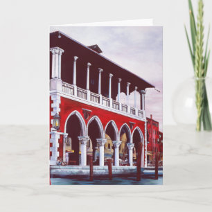 Cartão de Saudação de Charm Veneza