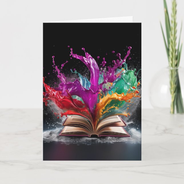 Cartão de saudação de deleção do gravador (Frente)