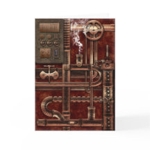 Cartão de saudação de Design Steampunk