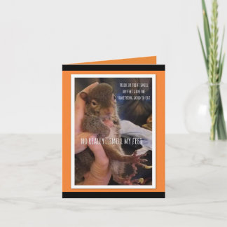 Cartão de saudação de Dia das Bruxas