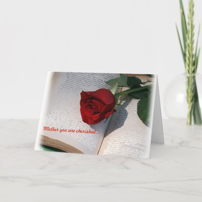 Cartão de saudação de dia de as mães (Frente)