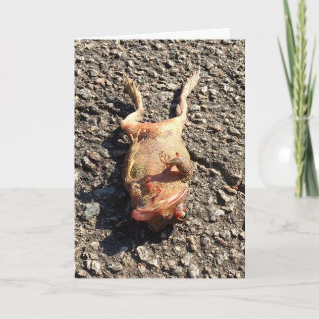 cartão de saudação de dia ruim (Frente)