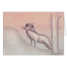 Cartão de Saudação de Esquema "Ram"