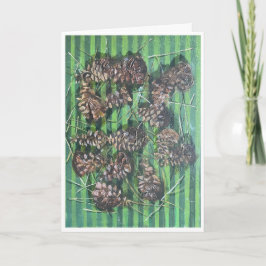 Cartão de saudação de estação