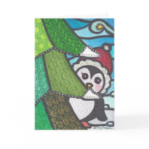 Cartão de saudação de estação