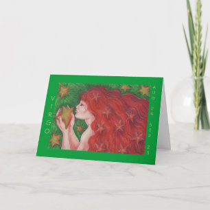 Cartão de saudação de Feliz Aniversário do Zodiac 