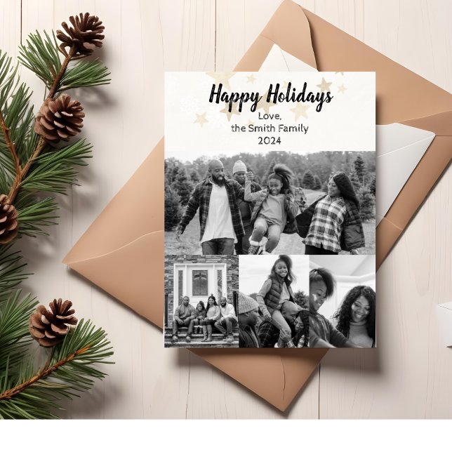 Cartão de Saudação de Feriados Felizes (Criador carregado)