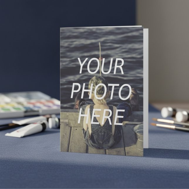 Cartão de Saudação de Foto (Personalized Photo Card )