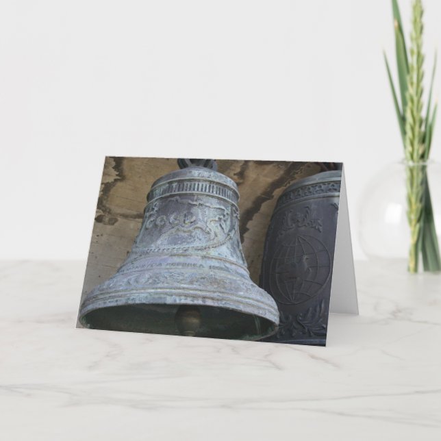 Cartão de Saudação de Foto Bell С С Р USSR Bell (Frente)