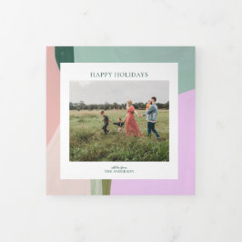 Cartão de Saudação de Foto Feriado de Natal