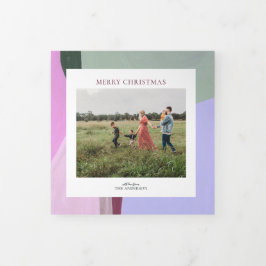 Cartão de Saudação de Foto Feriado de Natal