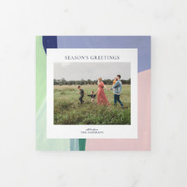 Cartão de Saudação de Foto Feriado de Natal