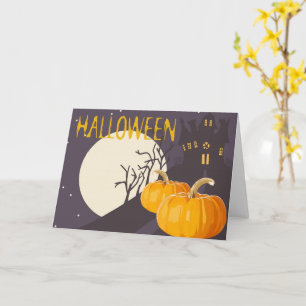 Cartão de Saudação de Halloween