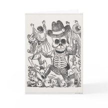 Cartão de saudação de Halloween com desenho de tin