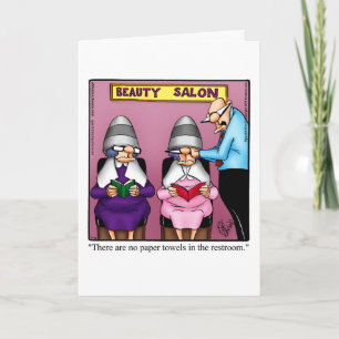 Cartão de Saudação de Humor do Aniversário Engraça