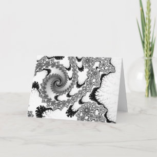 Cartão de saudação de língua negra