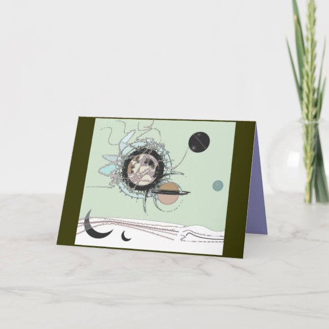 Cartão de saudação de liquidação (Frente)