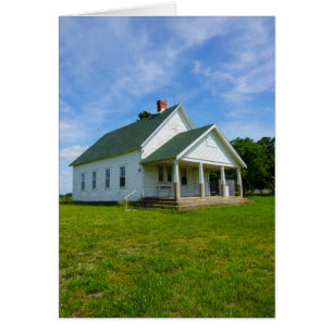 Cartão de Saudação de Locust Prairie School