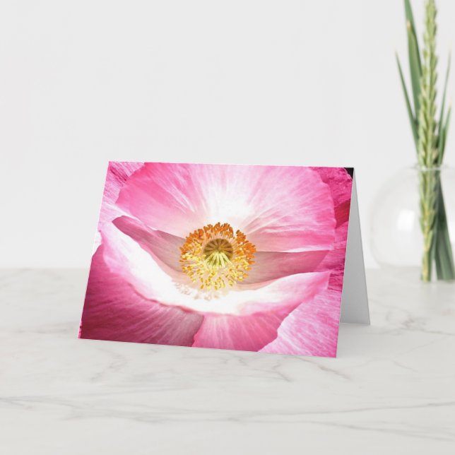 Cartão de saudação de Mandala Flor (Frente)