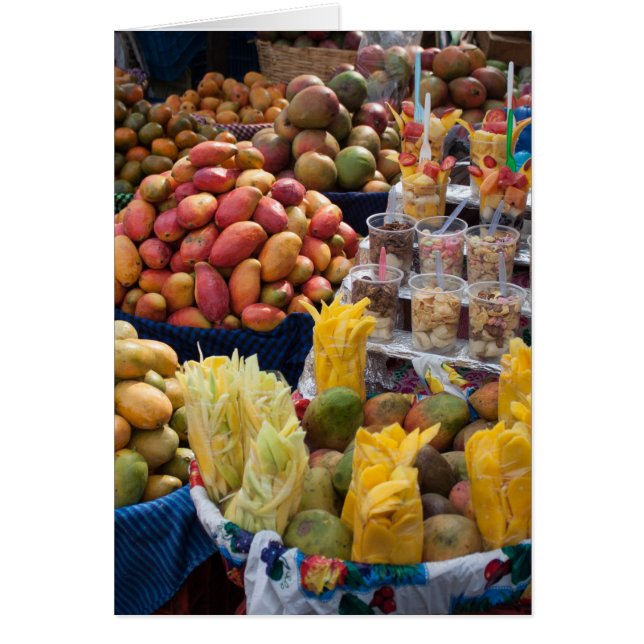 Cartão de Saudação de Melões de Fruta Fresca (Frente)