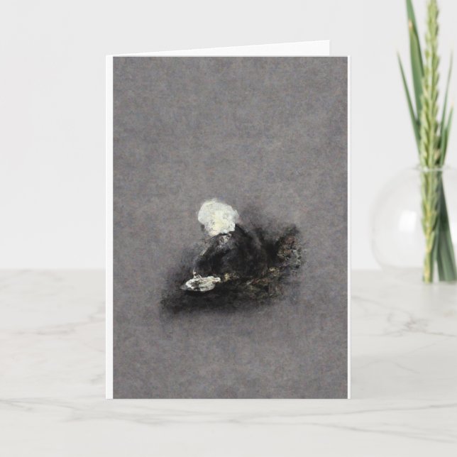 Cartão de Saudação de Momentos Silenciosos (Frente)