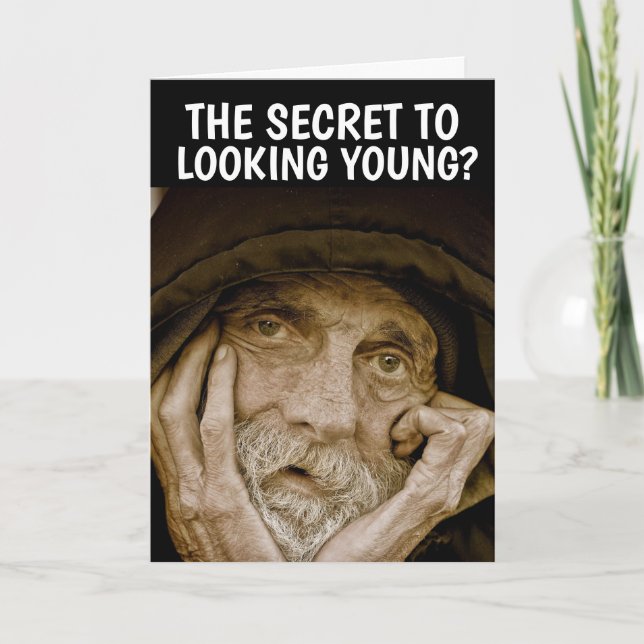 Cartão de Saudação de Namorado de VELHO (Frente)