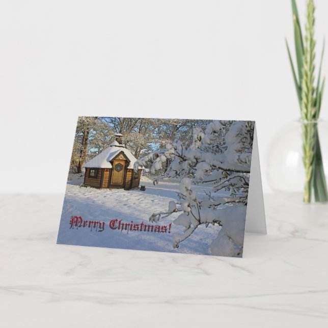 Cartão de Saudação de Natal! (Frente)