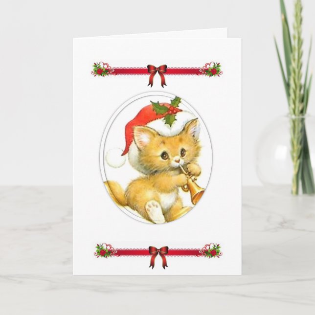 Cartão de Saudação de Natal (Frente)