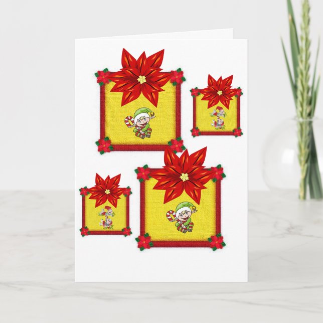 Cartão de Saudação de Natal (Frente)