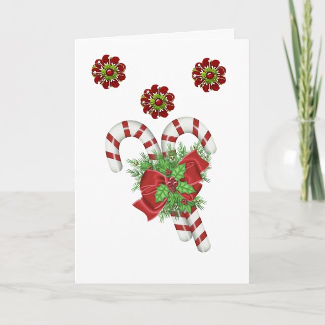 Cartão de Saudação de Natal (Frente)