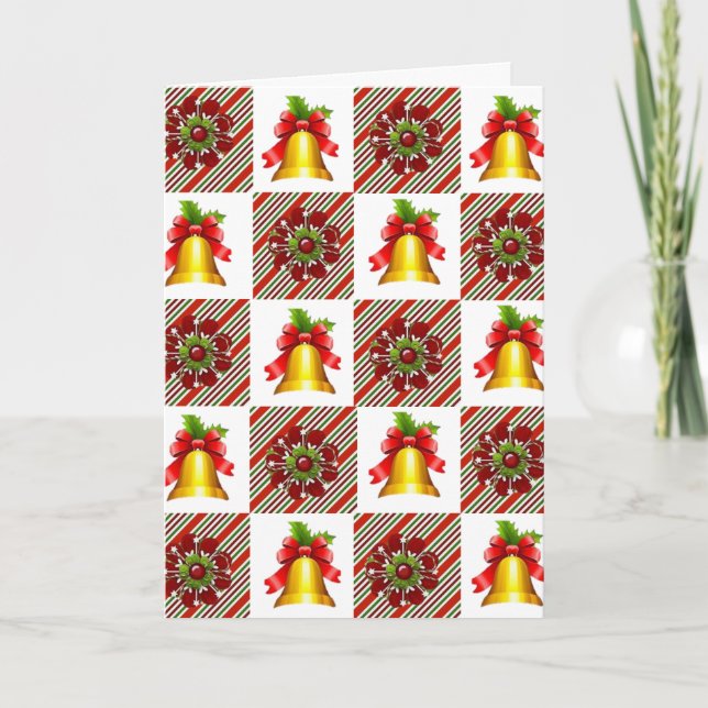 Cartão de Saudação de Natal (Frente)