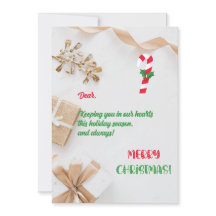 Cartão de saudação de Natal brilhante e feliz