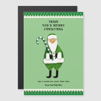 Cartão de Saudação de Natal Irlandês