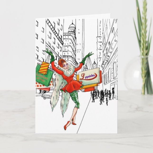 Cartão de Saudação de Natal nº 4 (dentro de saudaç (Frente)