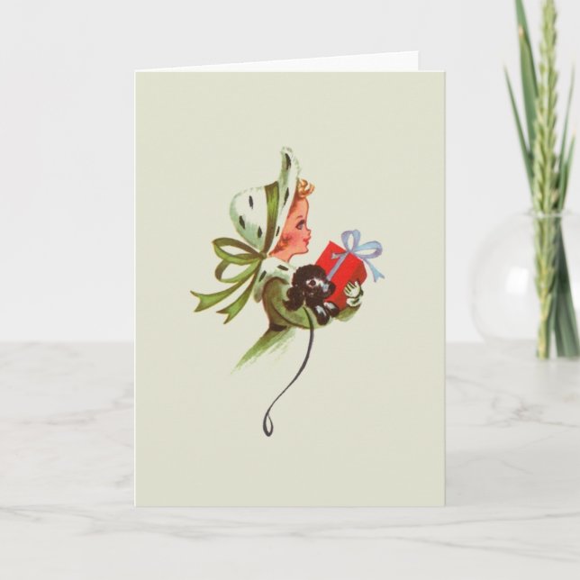 Cartão de Saudação de Natal Retroativo (Frente)