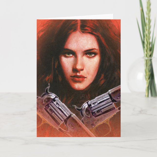 Cartão de Saudação de Outlaw (Frente)