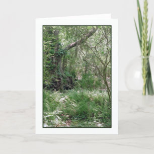 Cartão de Saudação de Paisagem Primordial