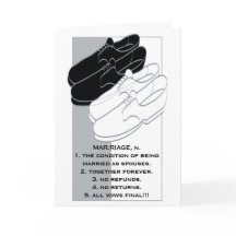 Cartão de Saudação de Parabéns de Casamento III