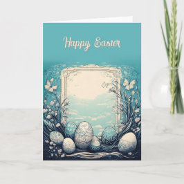 Cartão de saudação de Páscoa do Designer