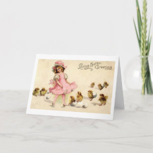 Cartão de Saudação de Páscoa Vitoriano