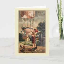 Cartão de Saudação de Páscoa Vitoriano