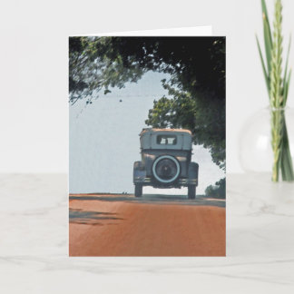 Cartão de Saudação de Passo Doméstico