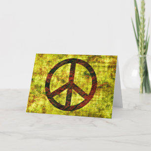 Cartão de Saudação de Paz