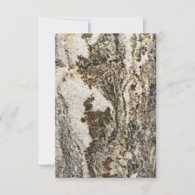 cartão de saudação de pedra (Frente)