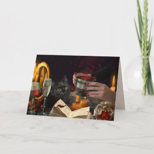 cartão de saudação de poção de amor