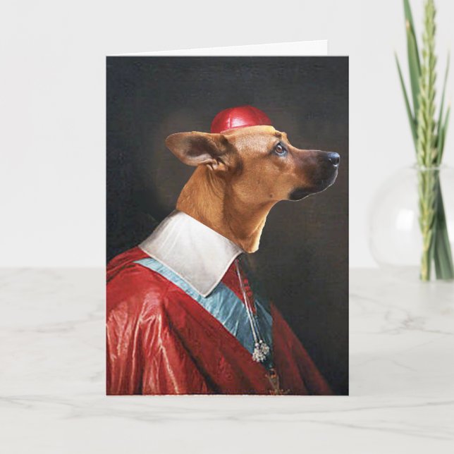 Cartão de Saudação de Regra Cardinal (Frente)